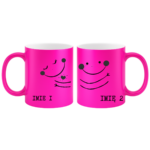 Zestaw kubków z imieniem "Buźki"