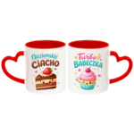 Zestaw kubków "Nieziemskie ciacho-turbo babeczka"