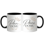 Zestaw kubków "Pani Domy, Pan Domu"