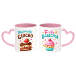 Zestaw kubków "Nieziemskie ciacho-turbo babeczka"