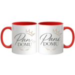 Zestaw kubków "Pani Domy, Pan Domu"