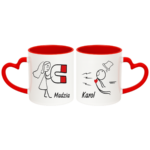 Zestaw kubków z imieniem "Magnes"