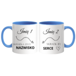 Zestaw kubków z imieniem "Skradł"