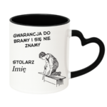 Kubek z dowolnym imieniem "Stolarz"