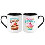 Zestaw kubków "Nieziemskie ciacho-turbo babeczka"