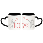 Zestaw kubków "LOVE"