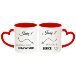 Zestaw kubków z imieniem "Skradł"