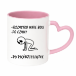 Kubek "Wszystko mnie boli...po pięćdziesiątce"