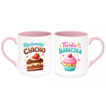 Zestaw kubków "Nieziemskie ciacho-turbo babeczka"