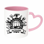 Kubek z dowolnym imieniem i nazwiskiem "Narzędzia"