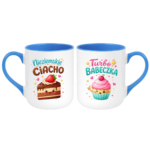 Zestaw kubków "Nieziemskie ciacho-turbo babeczka"