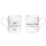 Zestaw kubków z imieniem "Rocznica ślubu"