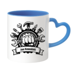 Kubek z dowolnym imieniem i nazwiskiem "Narzędzia"