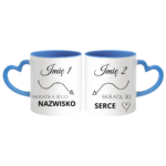 Zestaw kubków z imieniem "Skradł"