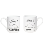 Zestaw kubków z imieniem "Skradł"