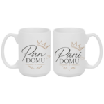 Zestaw kubków "Pani Domy, Pan Domu"