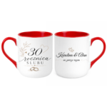 Zestaw kubków z imieniem "Rocznica ślubu"
