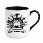 Kubek z dowolnym imieniem i nazwiskiem "Narzędzia"