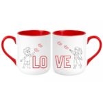 Zestaw kubków "LOVE"