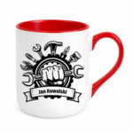 Kubek z dowolnym imieniem i nazwiskiem "Narzędzia"