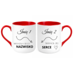 Zestaw kubków z imieniem "Skradł"