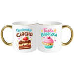 Zestaw kubków "Nieziemskie ciacho-turbo babeczka"