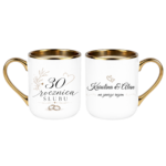 Zestaw kubków z imieniem "Rocznica ślubu"