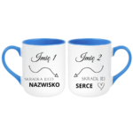 Zestaw kubków z imieniem "Skradł"