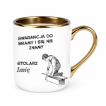 Kubek z dowolnym imieniem "Stolarz"