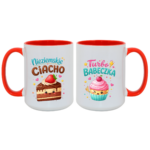 Zestaw kubków "Nieziemskie ciacho-turbo babeczka"