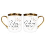 Zestaw kubków "Pani Domy, Pan Domu"