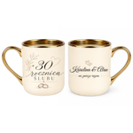 Zestaw kubków z imieniem "Rocznica ślubu"