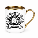 Kubek z dowolnym imieniem i nazwiskiem "Narzędzia"