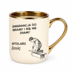 Kubek z dowolnym imieniem "Stolarz"