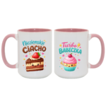 Zestaw kubków "Nieziemskie ciacho-turbo babeczka"