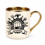 Kubek z dowolnym imieniem i nazwiskiem "Narzędzia"