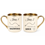 Zestaw kubków z imieniem "Skradł"