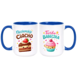 Zestaw kubków "Nieziemskie ciacho-turbo babeczka"
