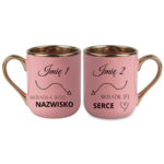 Zestaw kubków z imieniem "Skradł"