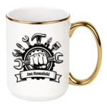 Kubek z dowolnym imieniem i nazwiskiem "Narzędzia"