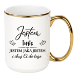Kubek z dowolnym imieniem "Jestem jaka jestem"