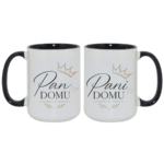 Zestaw kubków "Pani Domy, Pan Domu"
