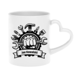 Kubek z dowolnym imieniem i nazwiskiem "Narzędzia"