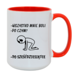 Kubek "Wszystko mnie boli...po sześćdziesiątce"