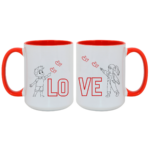 Zestaw kubków "LOVE"