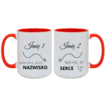 Zestaw kubków z imieniem "Skradł"