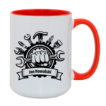 Kubek z dowolnym imieniem i nazwiskiem "Narzędzia"