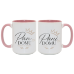 Zestaw kubków "Pani Domy, Pan Domu"