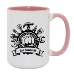 Kubek z dowolnym imieniem i nazwiskiem "Narzędzia"