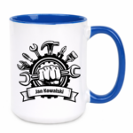 Kubek z dowolnym imieniem i nazwiskiem "Narzędzia"